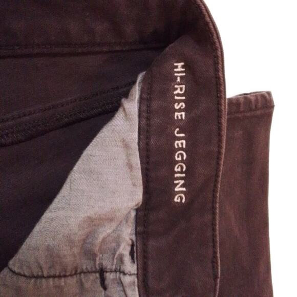 American Eagle Womens Jeans Sz 6 Purple Plum The‎ Hi Rise Jegging 360 Stretch - Picture 8 of 14